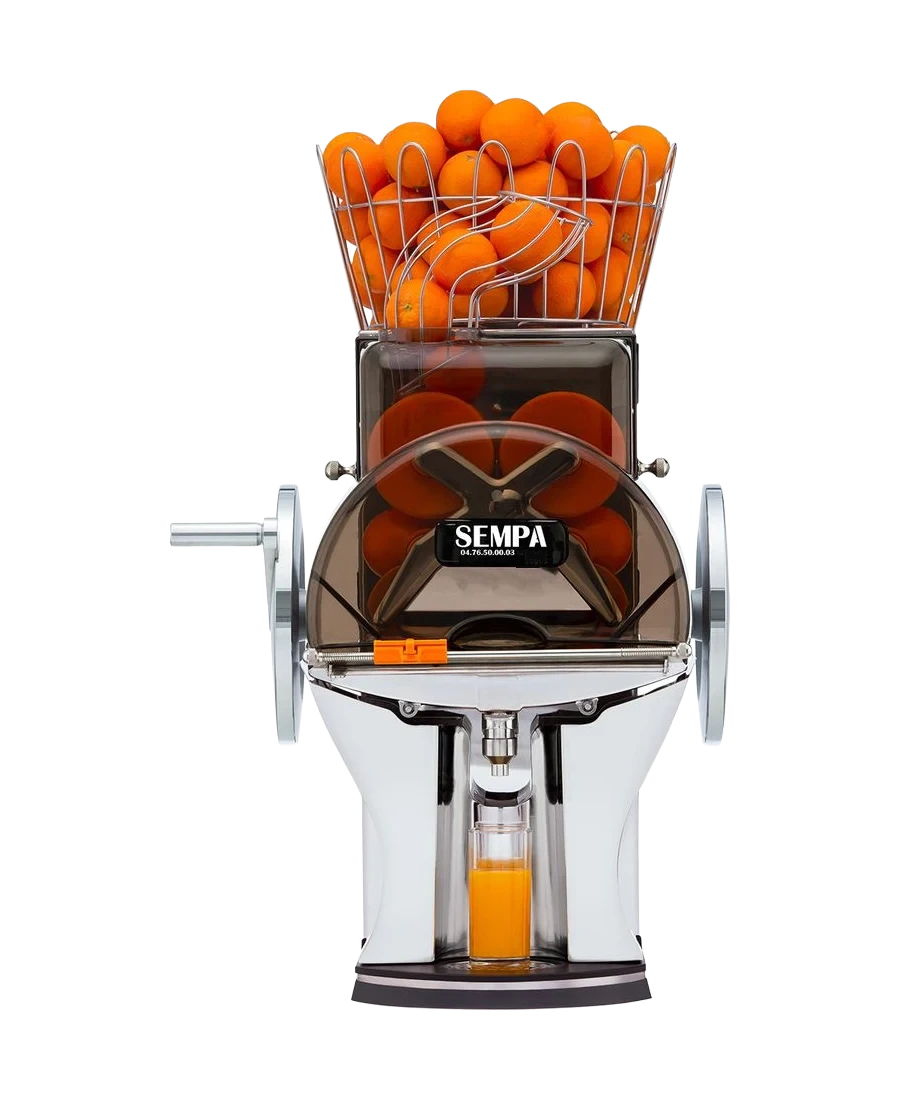 Presse-agrumes manuel SEMPA OL 61 AS ECO avec panier à fruits