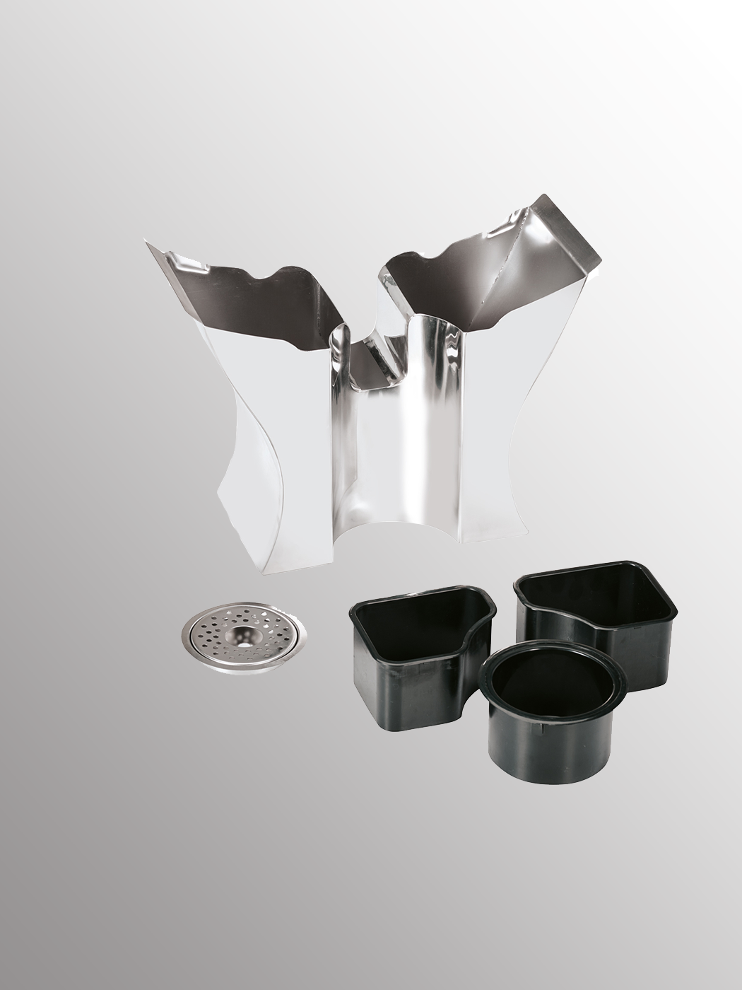 Éléments du kit d’installation sur comptoir pour OL 161 DAS