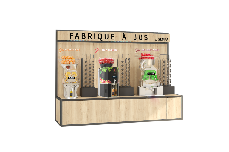 The Juice Factory SEMPA Votre Fournisseur de PresseAgrumes pour