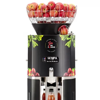 machine à jus de pommes pour professionnels
