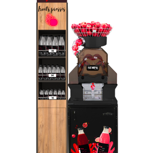 Concept Premium 351 ASG - Mobilier bois avec Machine à jus de Grenades et Pomelos